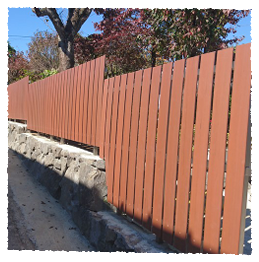 フェンス施工例